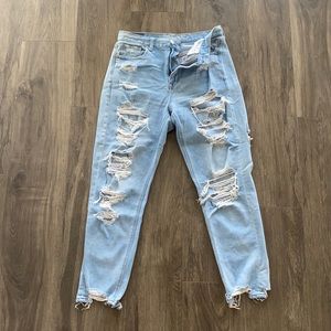 High Waisted AE Mom Jeans